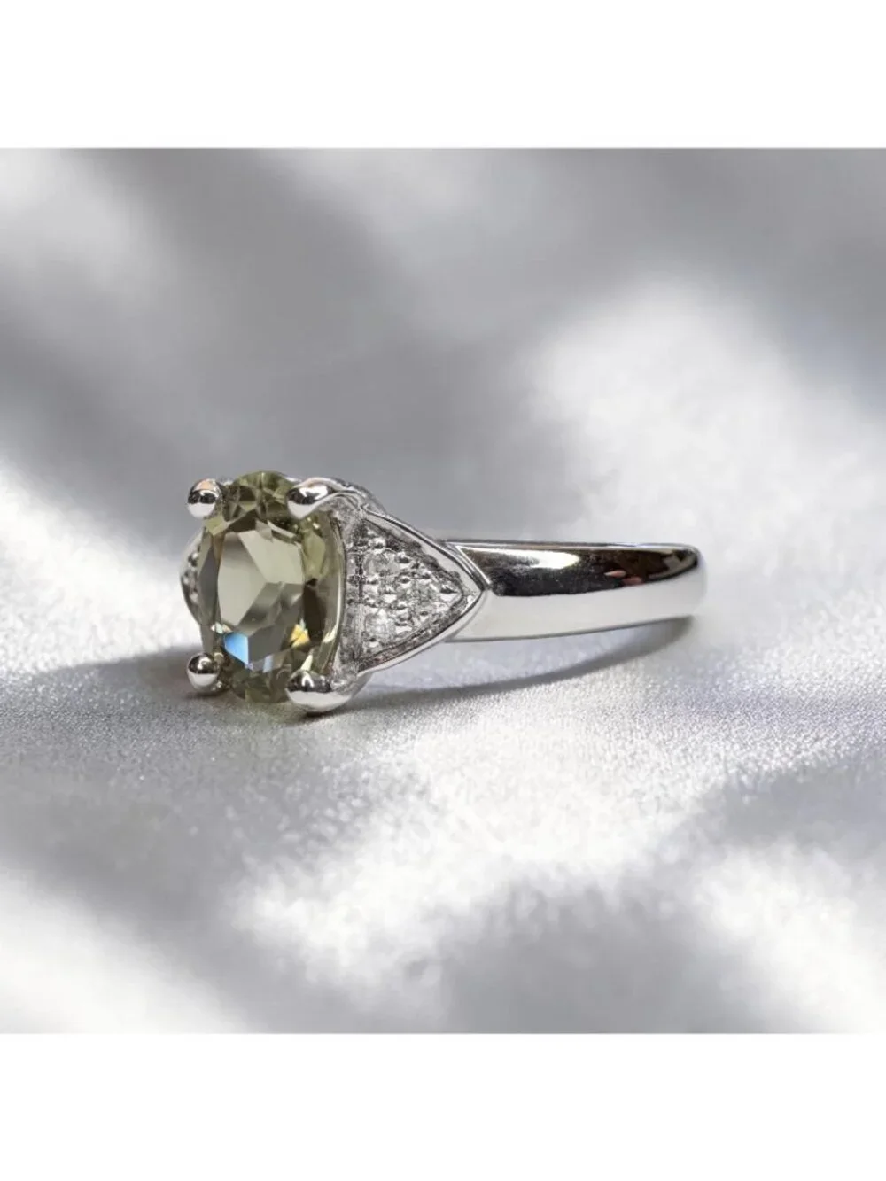 Rare 1ct Zultanite Ring Color Changing 14K Gold Certified Size 9 Natural Diamond - Picture 2 of 16